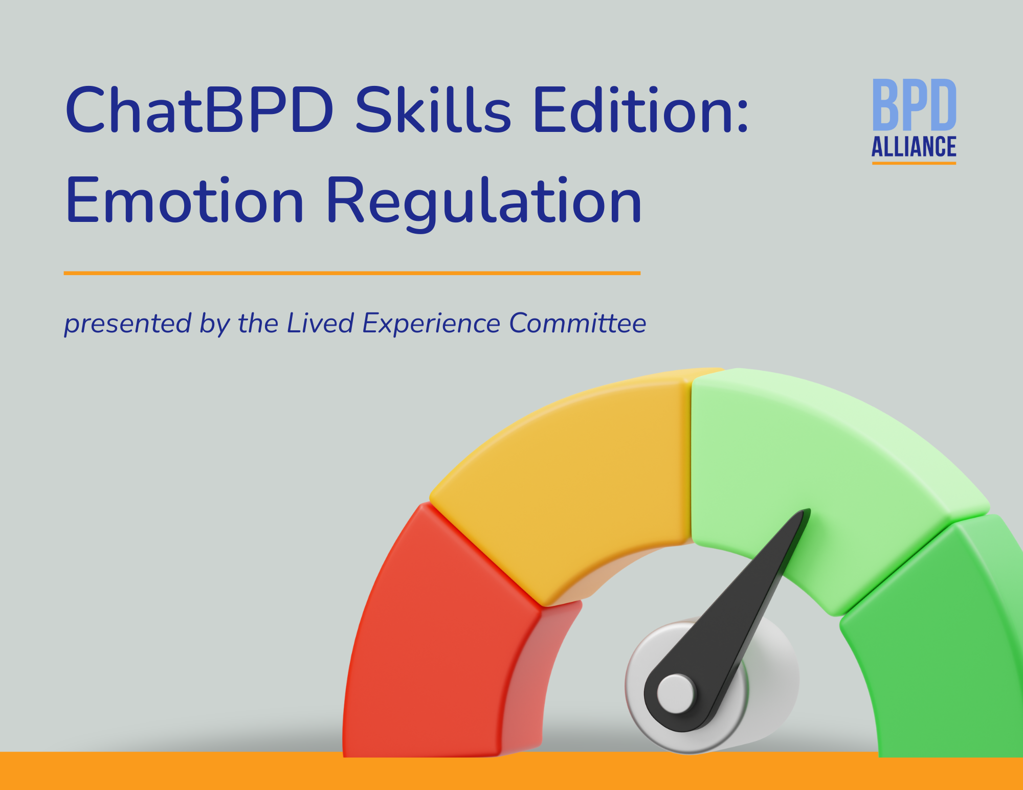 ChatBPD Skills Edition: Emotion Regulation