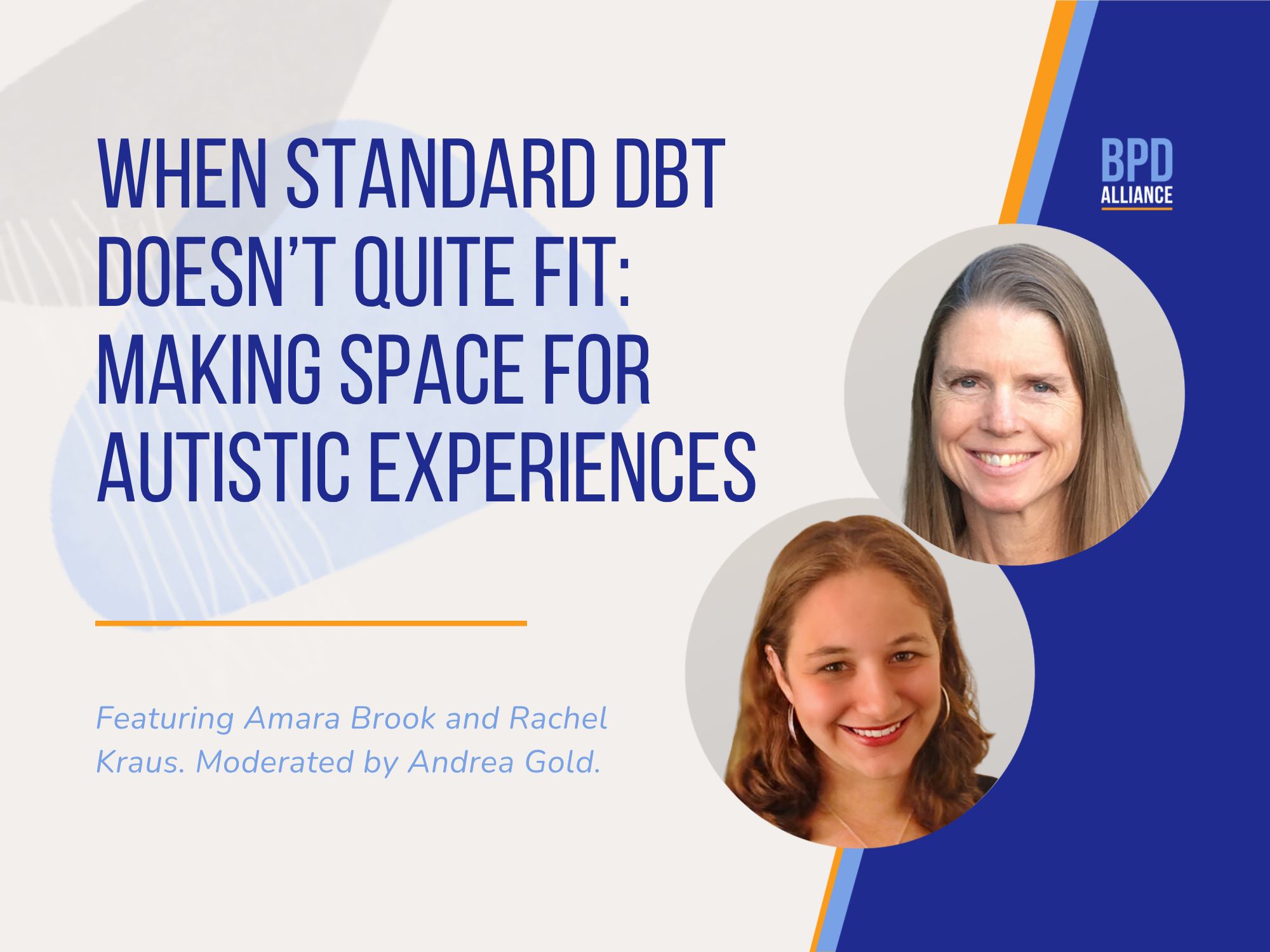 When Standard DBT Doesn’t Quite Fit: Making Space for Autistic Experiences